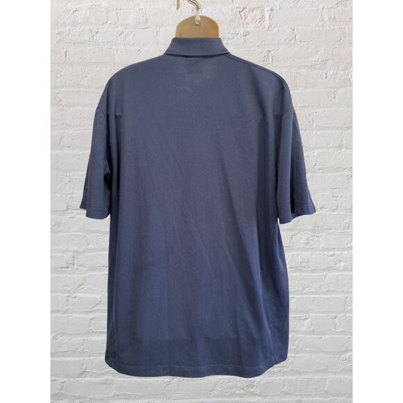 Nike Golf Dri-Fit Mens XL Navy POLO, Short Sleeve, New condition‎ - Picture 2 of 4